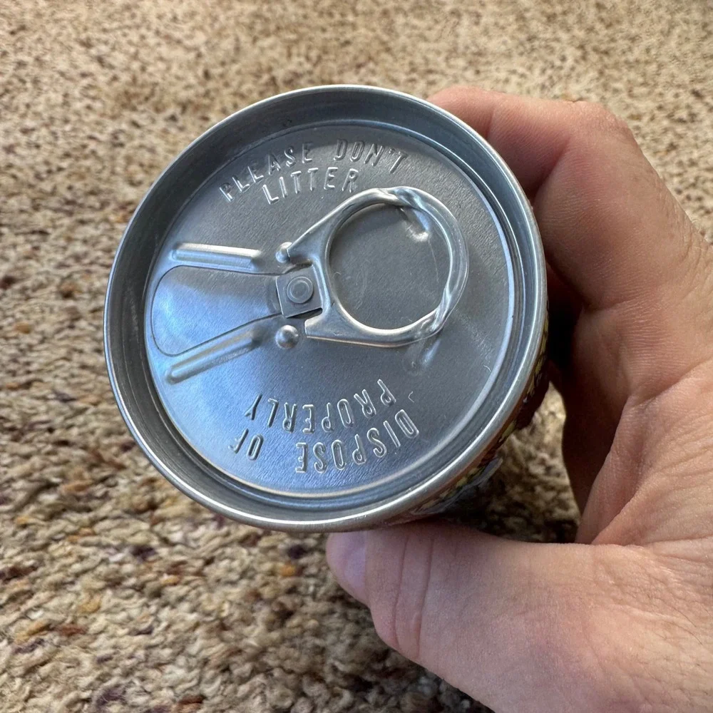 Vintage 1978 Waunakee Wisconsin Volksfest Wau-Na-Beer 12oz Pull‎ Tab Can Shovel